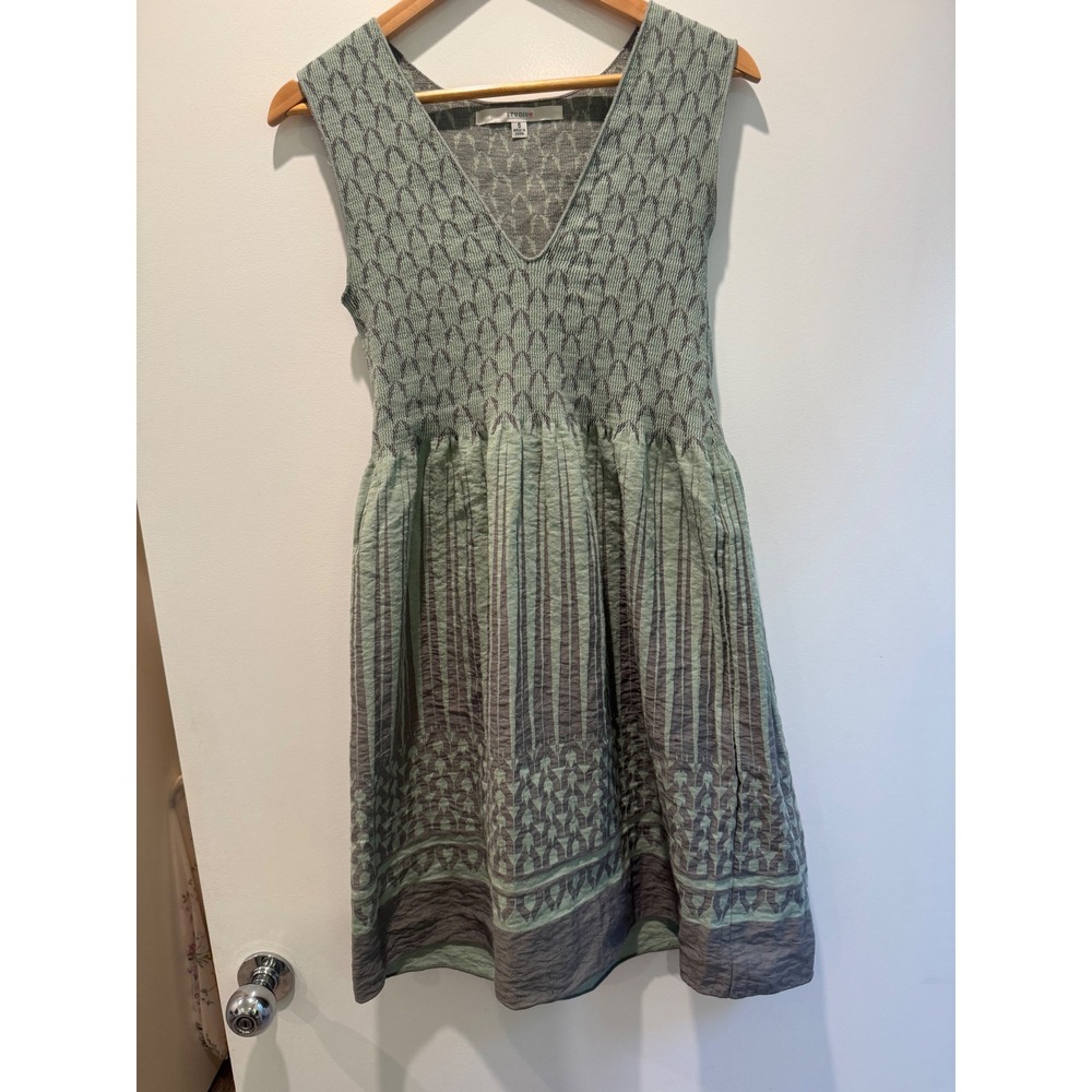 Textured Knit Size S Sleeveless Smocked Coquette Cottagecore Comfort Chic